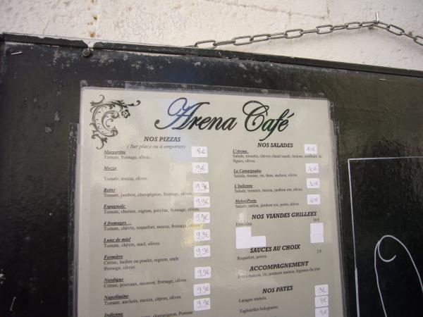 Jídelák Pizzeria Grill Arena Café